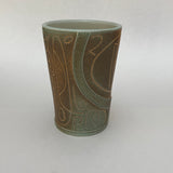 water carved tumbler 21-1